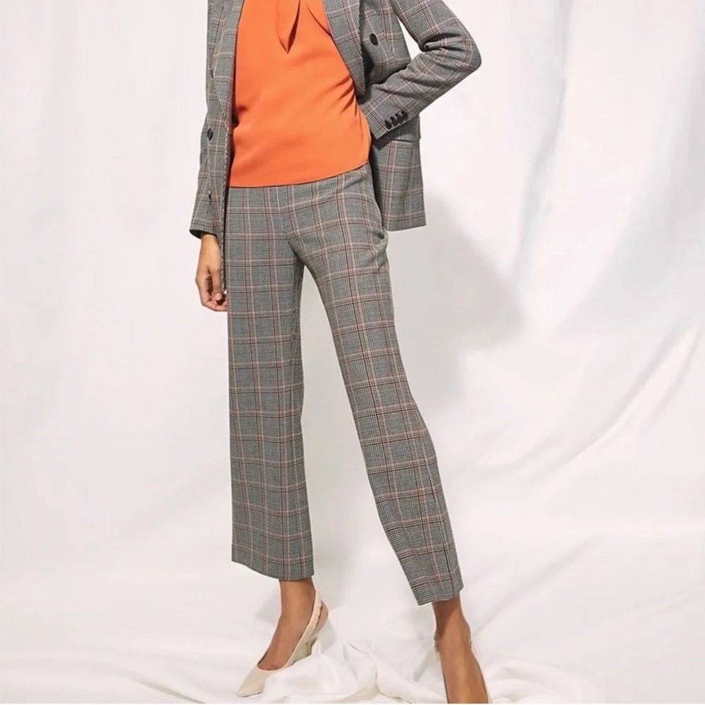 Wilfred Gray Checkered Women's Kick Flare Pants